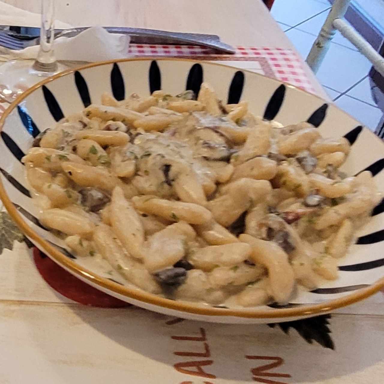 Cavatelli Boscaiola 