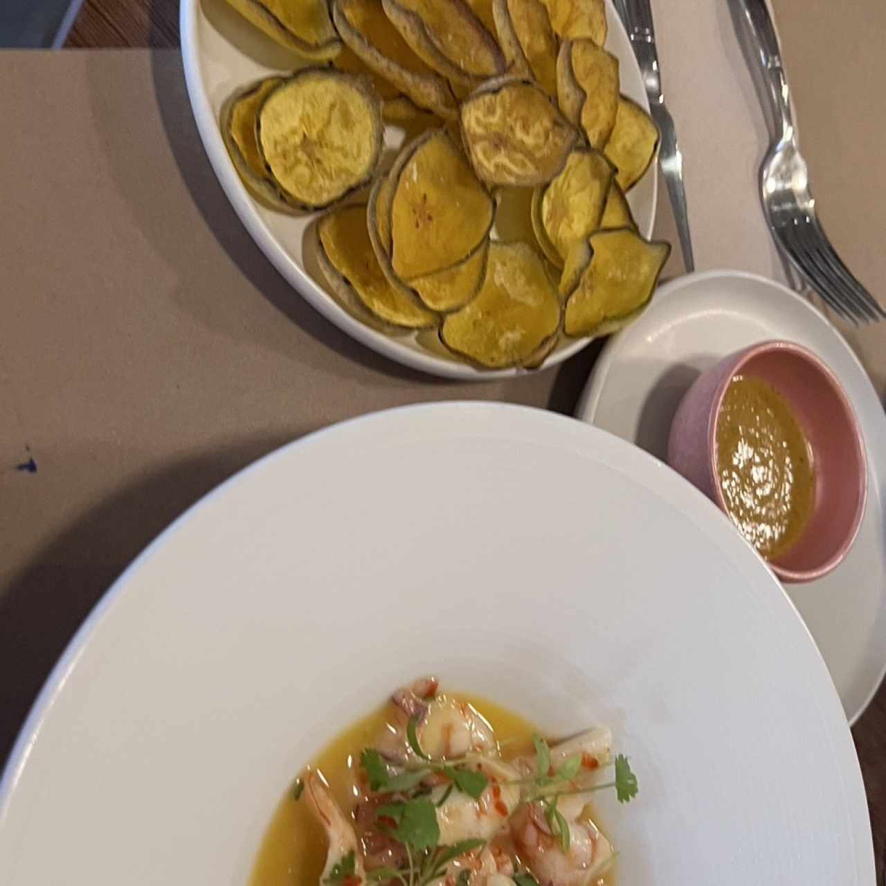 Ceviche de langostinos