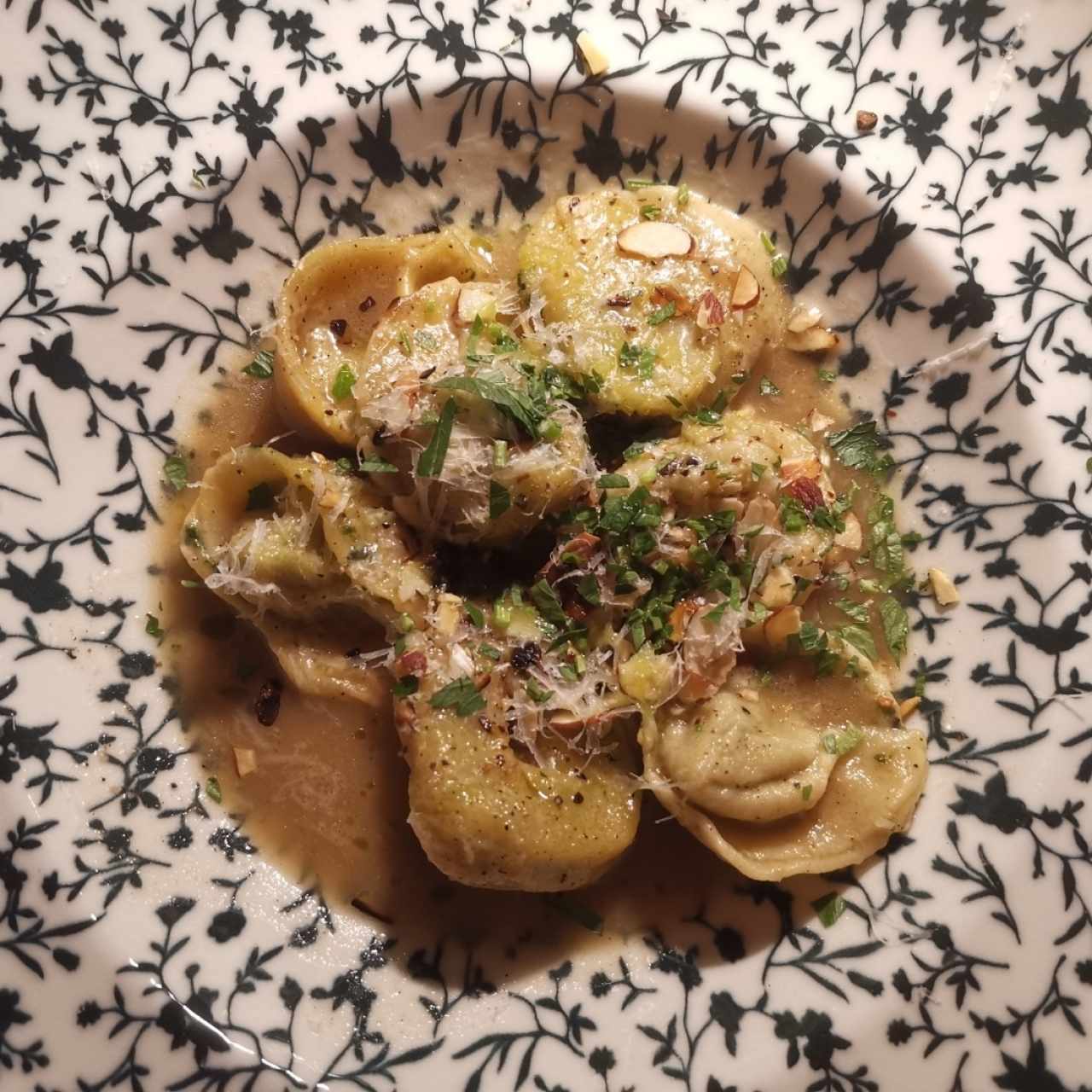 Tortelli De Ricota y Espinaca