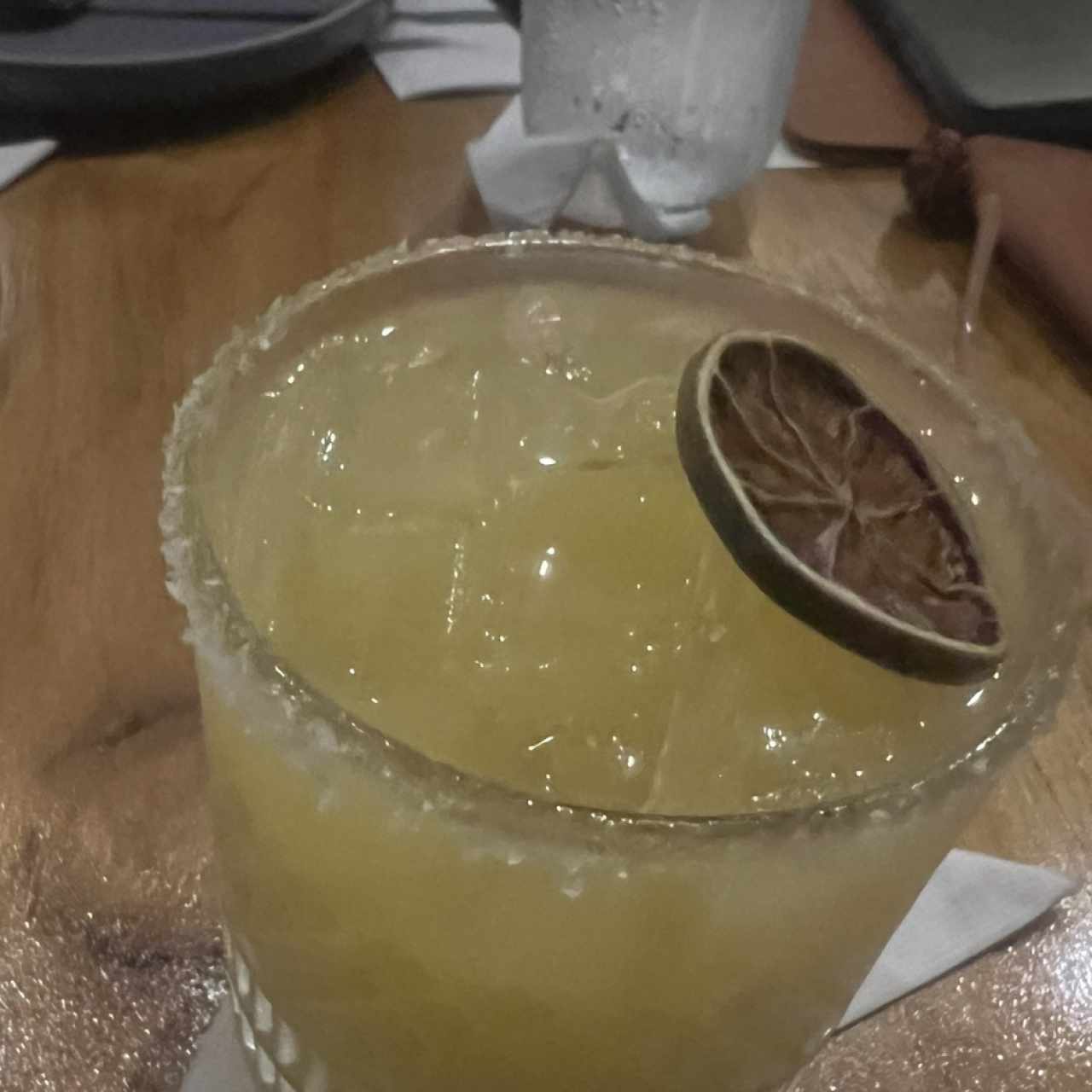 Margarita de Maracuya. Full recomendada. Excelnte restaurante A1. 