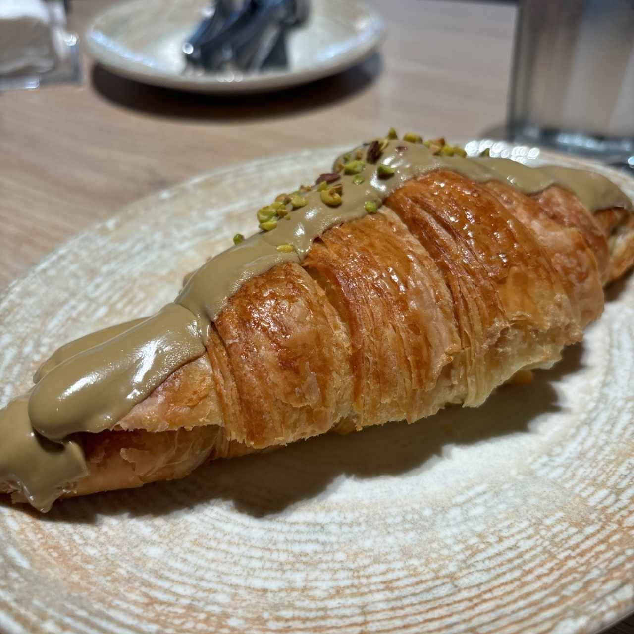 Croissant de pistacho