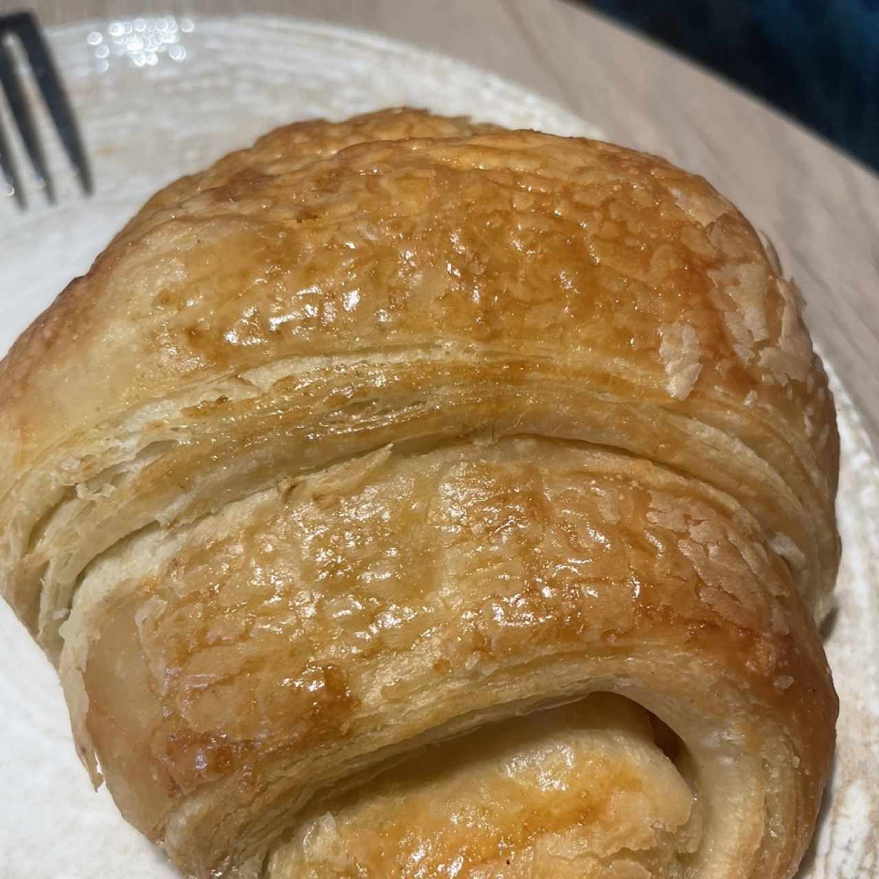 Croissant pechuga de pavo y queso crema