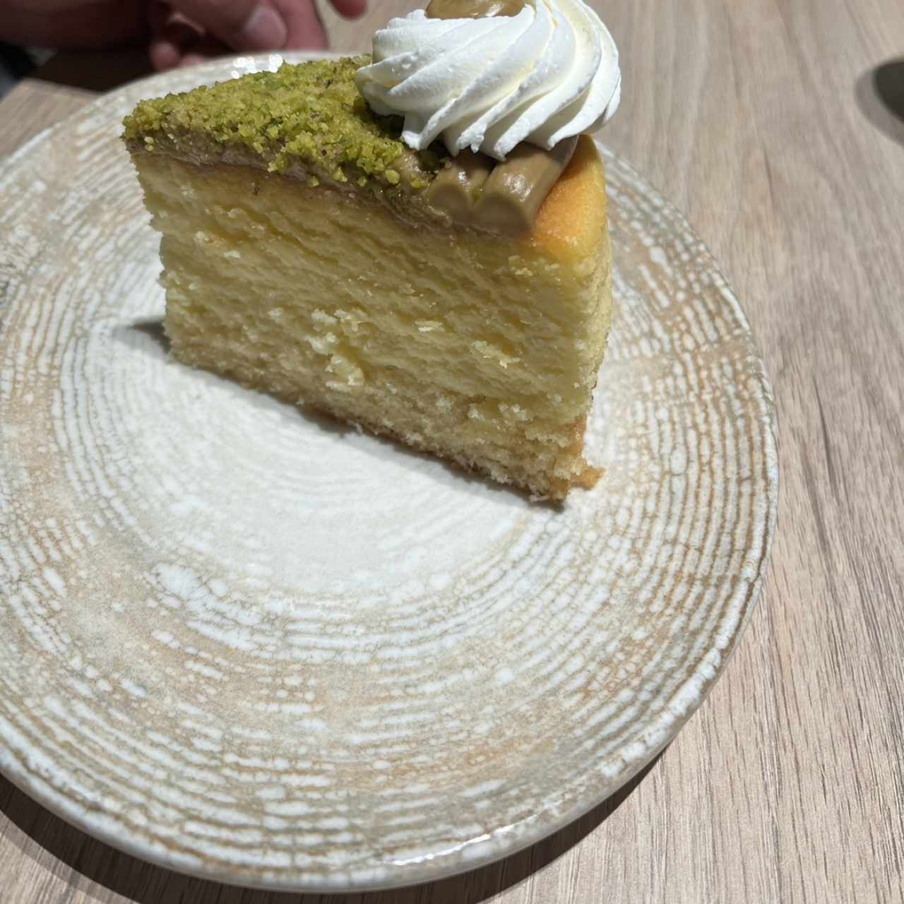 Cheescake de pistacho 