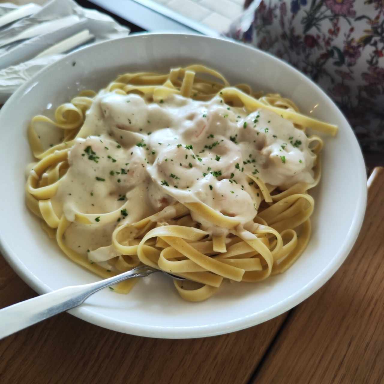 Amazing Alfredos - Shrimp Alfredo