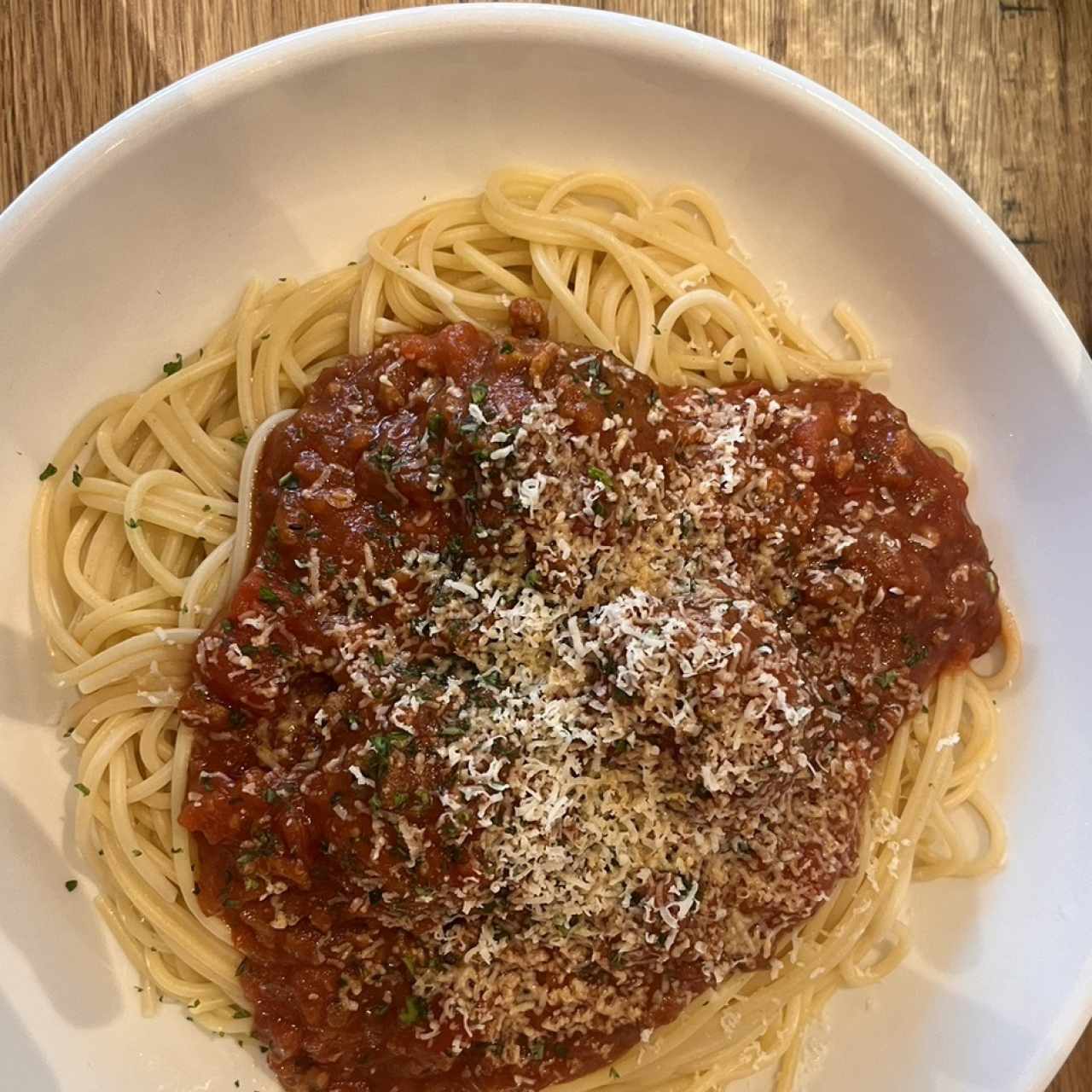 Classic Entreés - Spaguetti & Meatballs