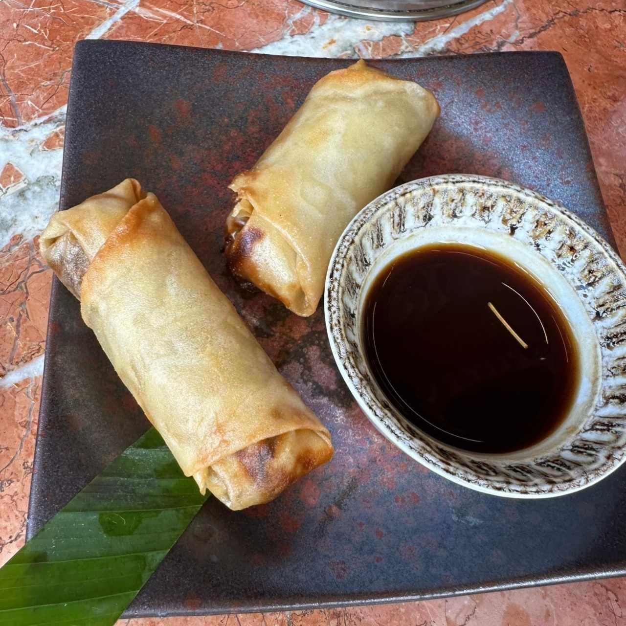 Spring roll de hongos