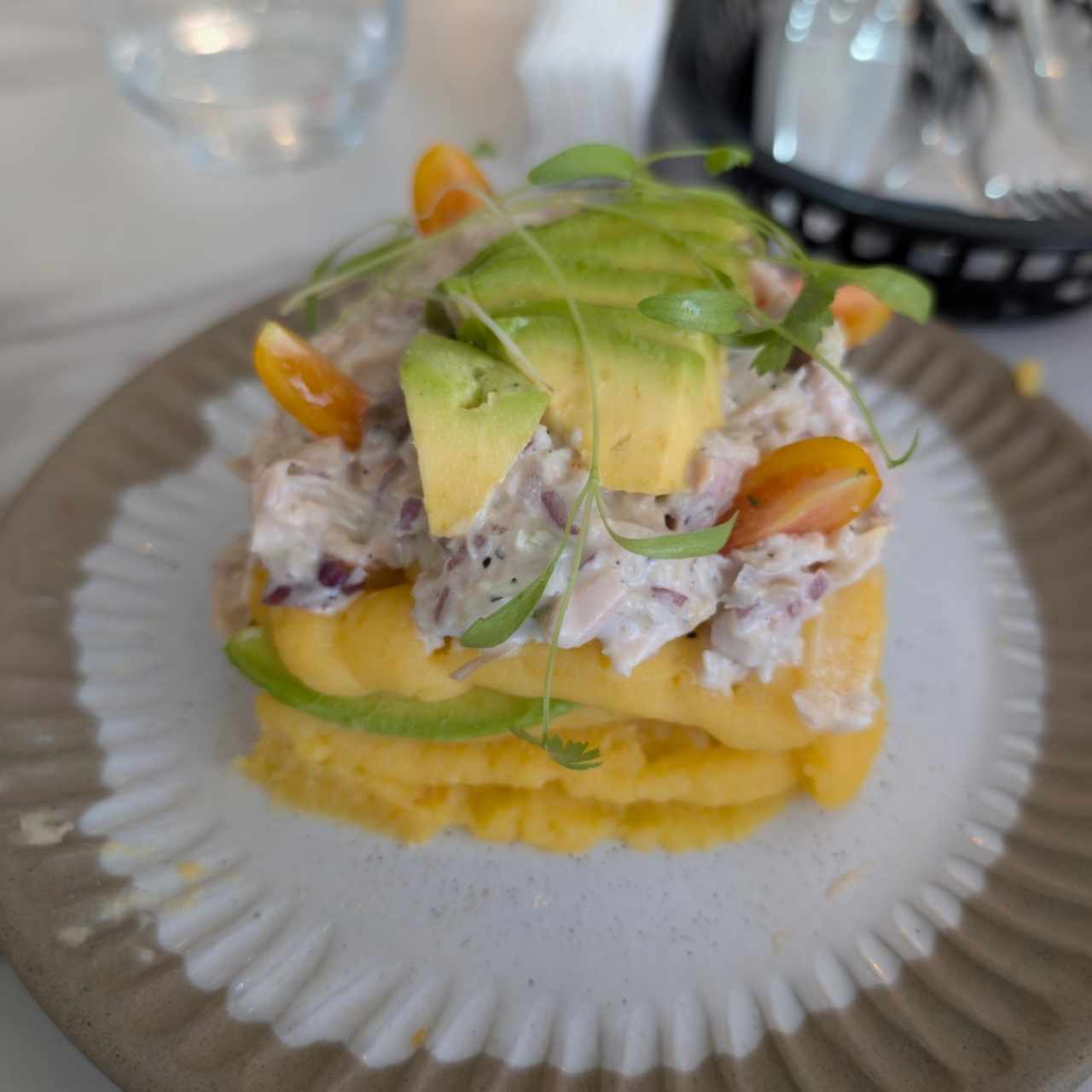 Causa de ceviche 