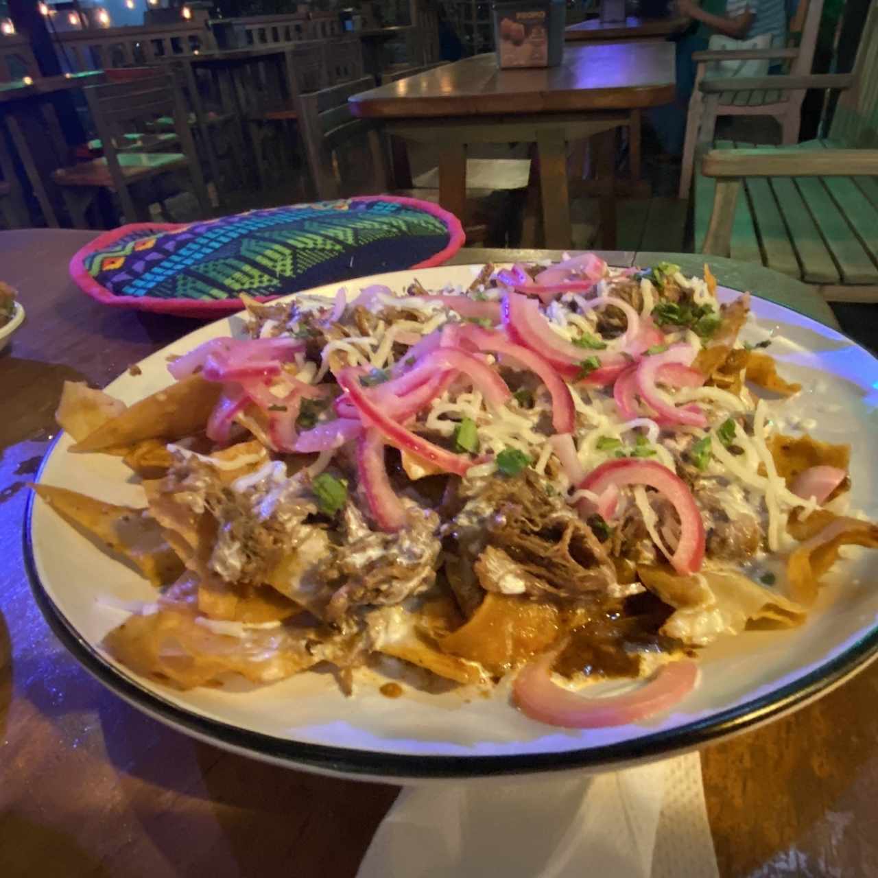 Chilaquiles en salsa roja