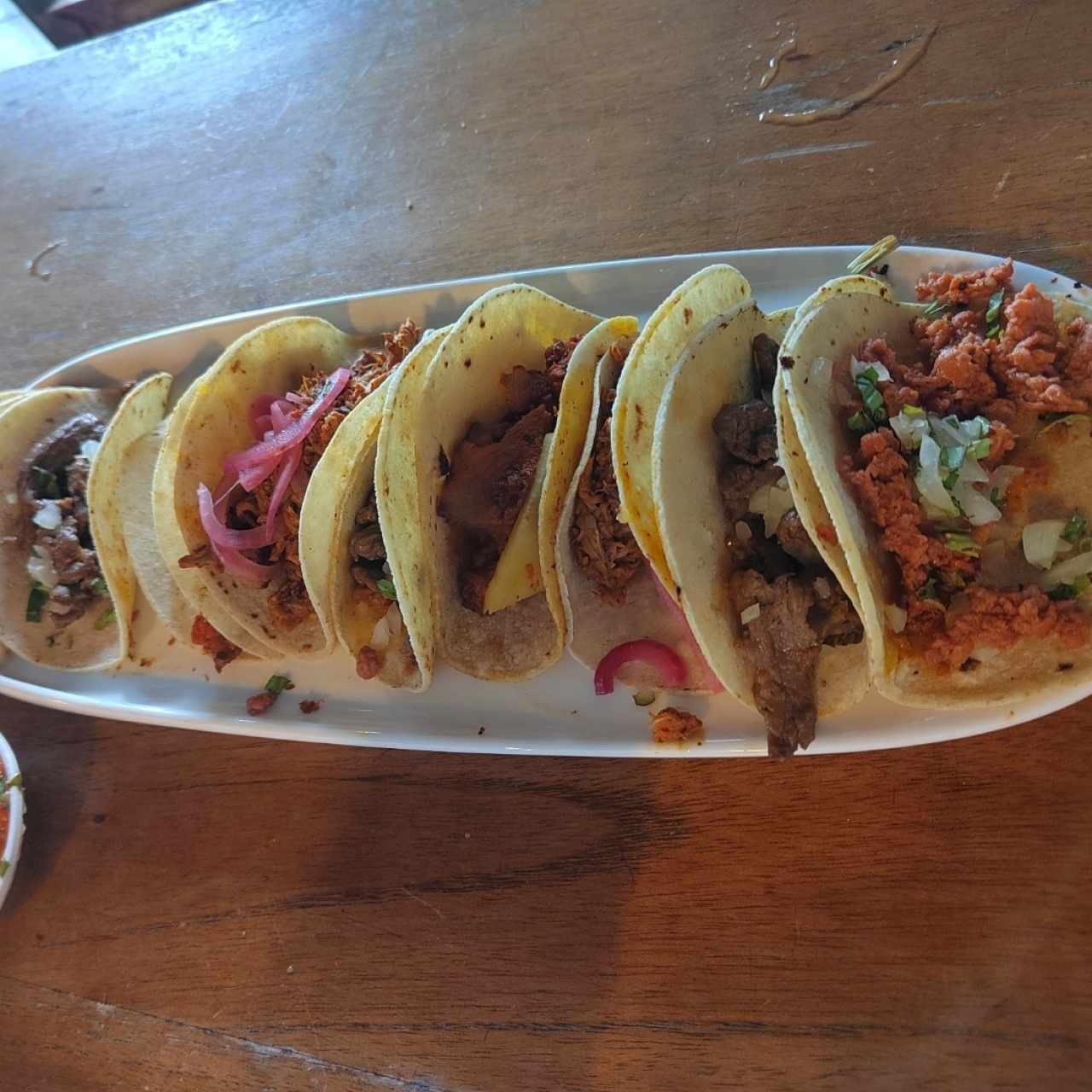 Bandeja de tacos surtidos 