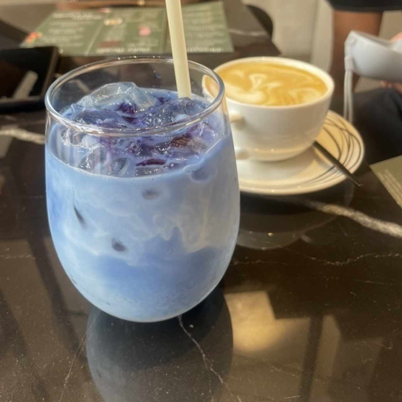 Blue matcha