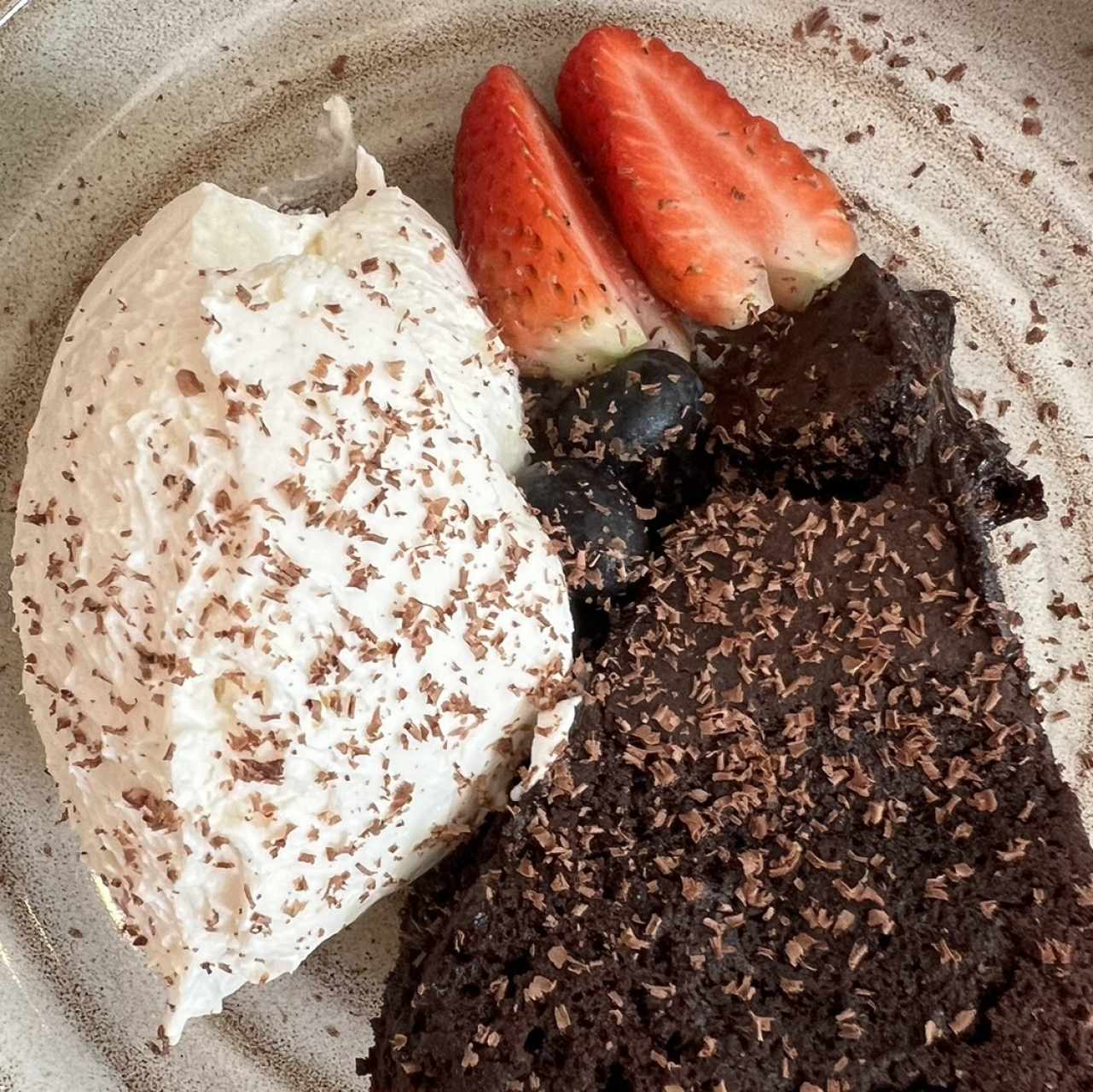POSTRES - Flourless chocolate cake