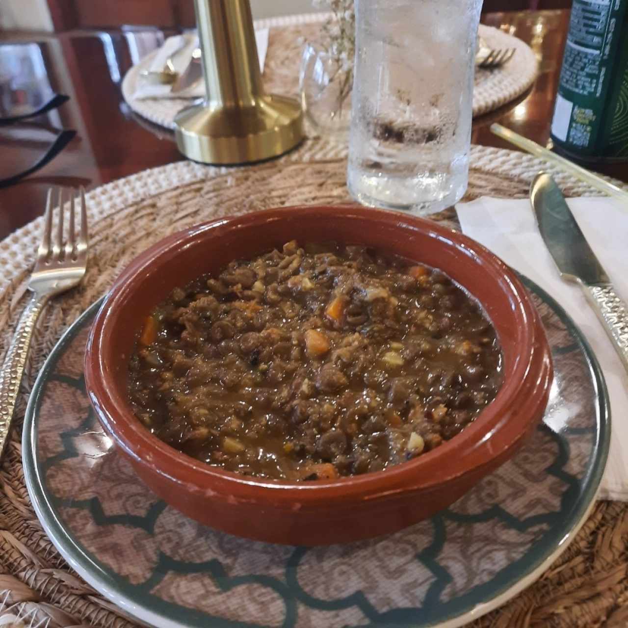 Sopa de lentejas