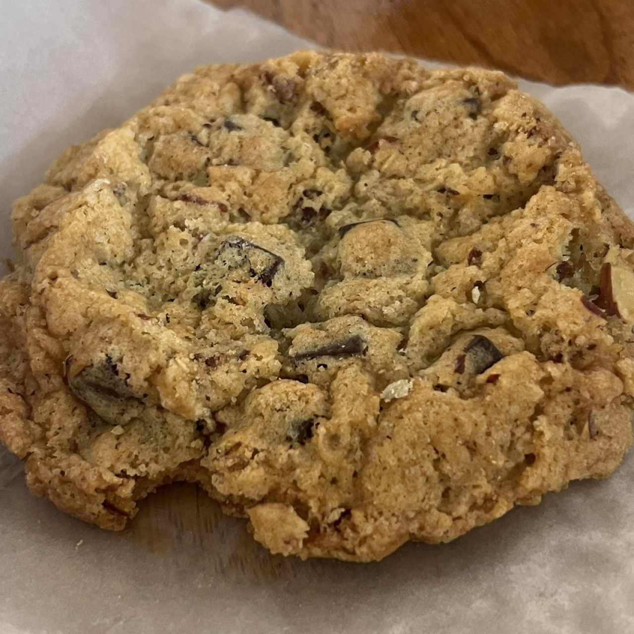 Galleta de Chispas de Chocolate y almendras