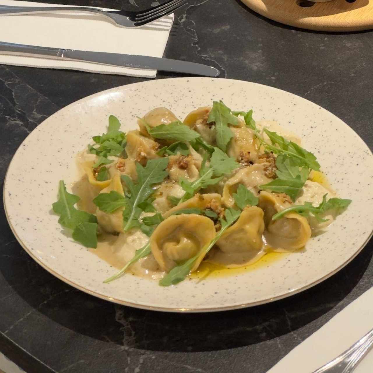 Tortellini de Short Rib