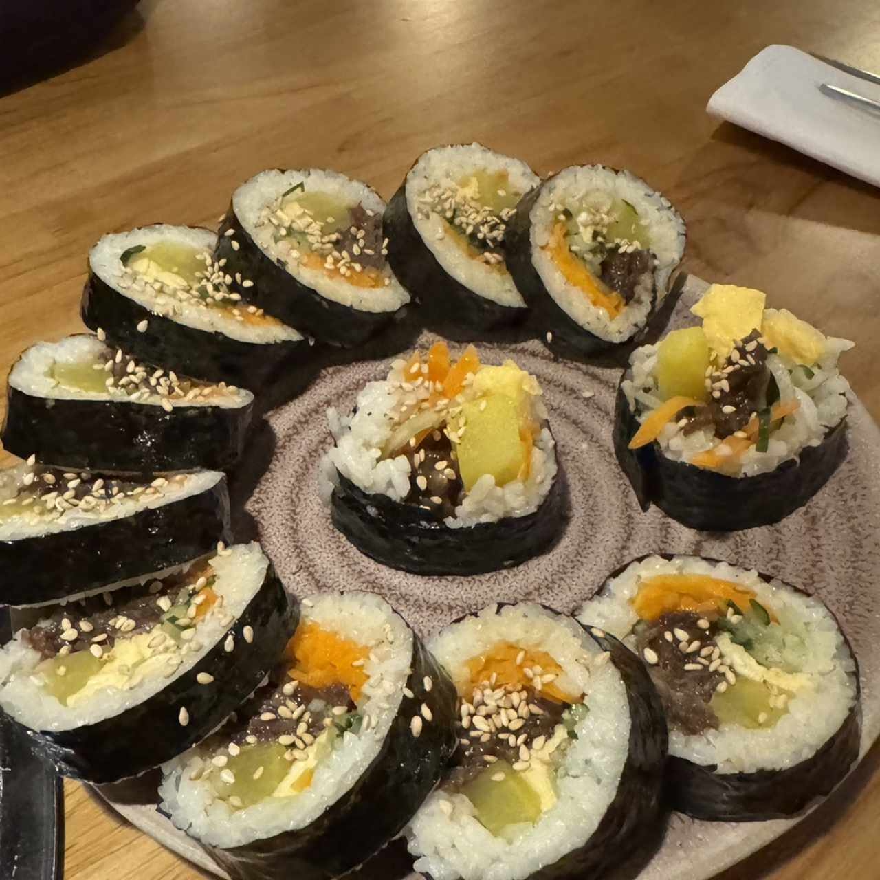 Entradas - Kimbap Bulgogi