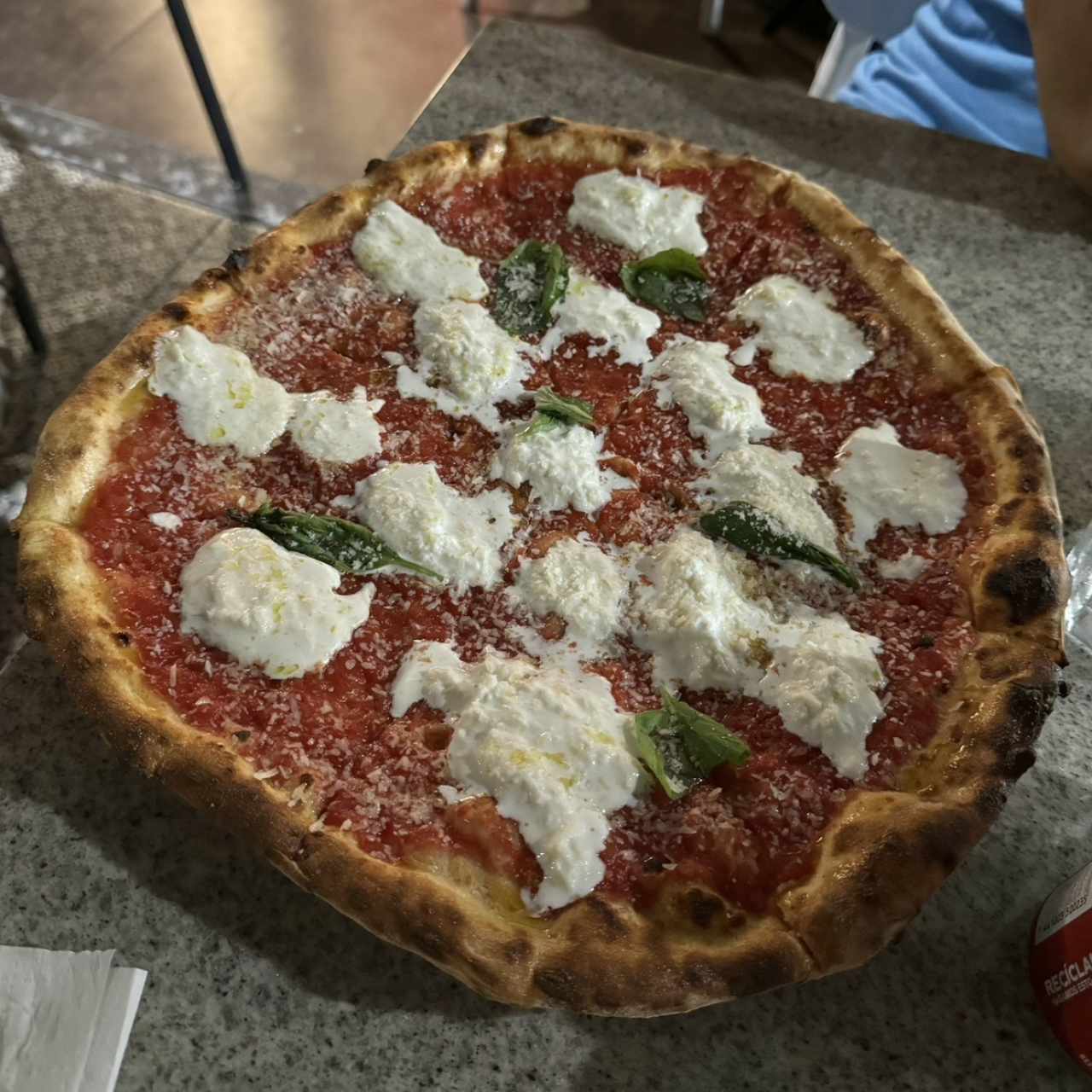 Pizzas Rojas - Margherita con Stracciatella