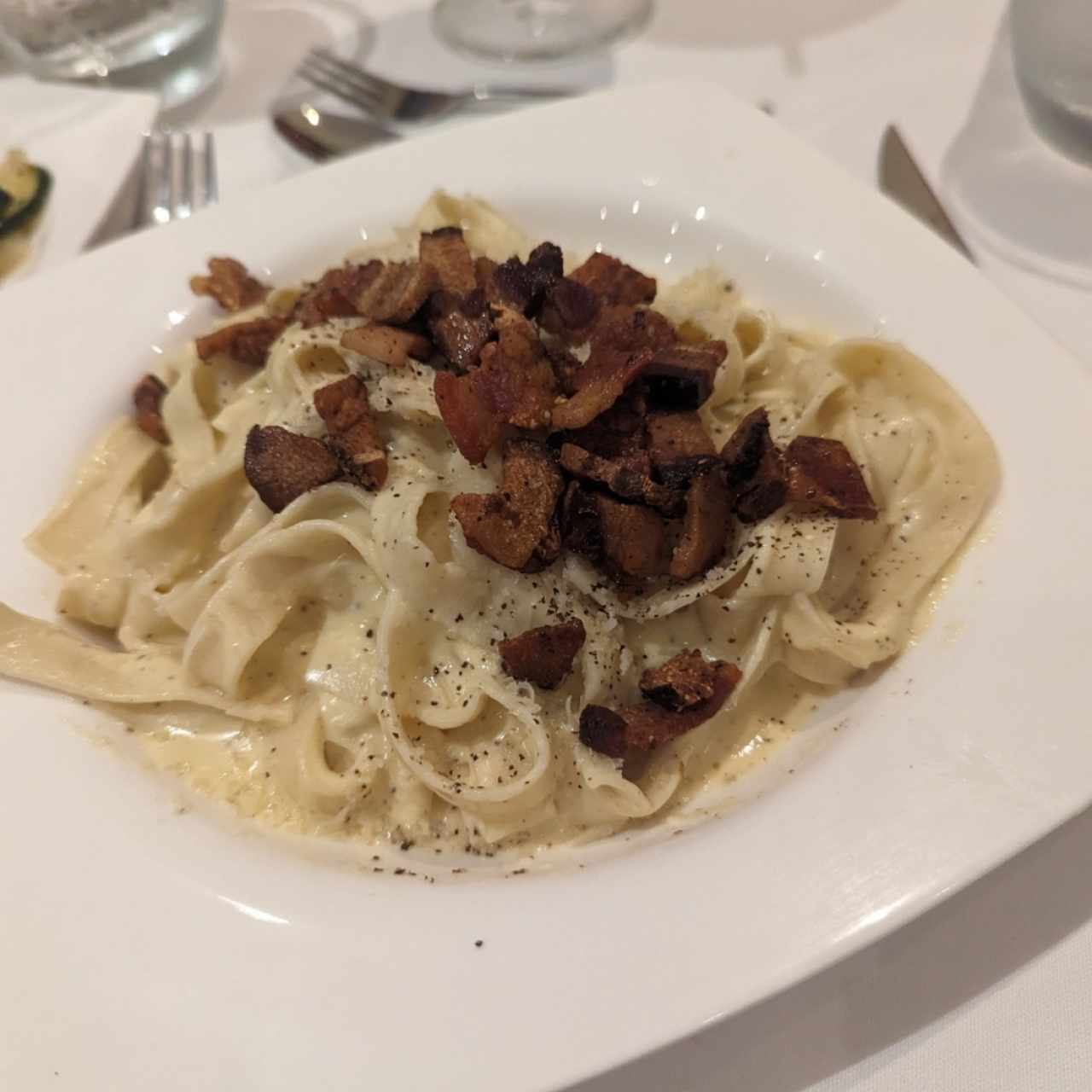 Suggerenze - Fettuccine Carbonara