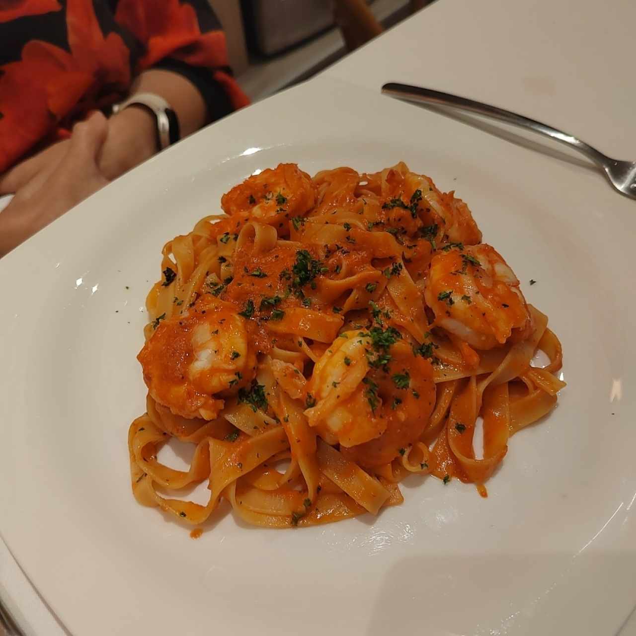 Fettuccine al Salmone Fumicato