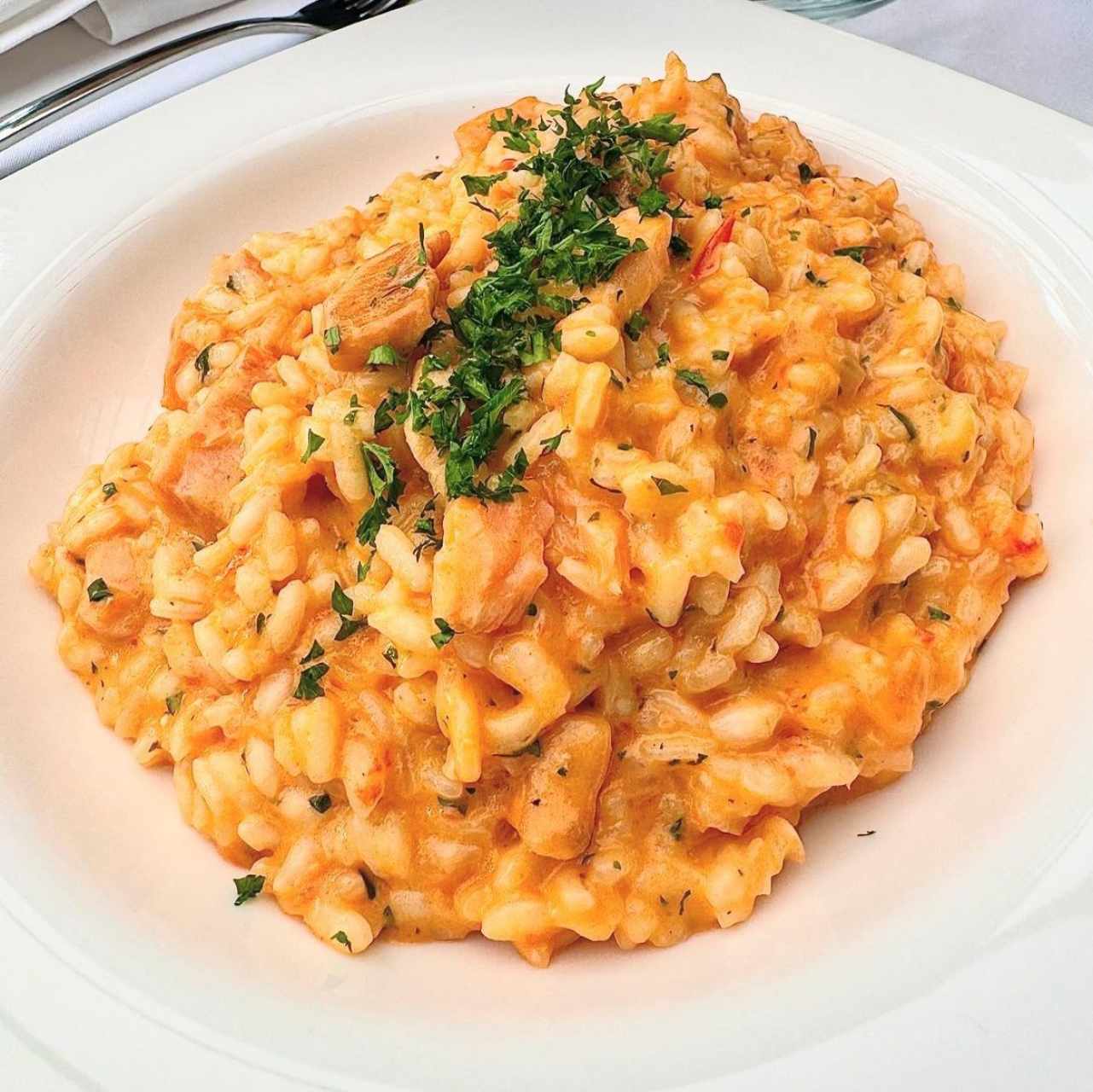 Risotto al Salmone