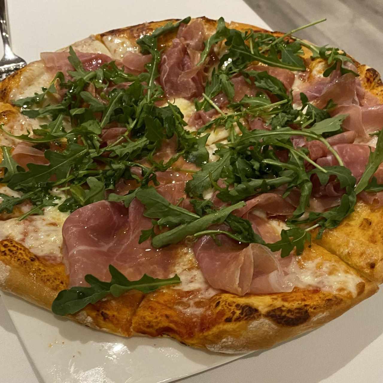 Focaccia Rucula e Prosciutto