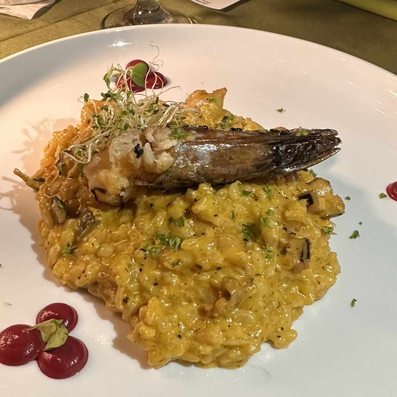 Risotto Escorpión