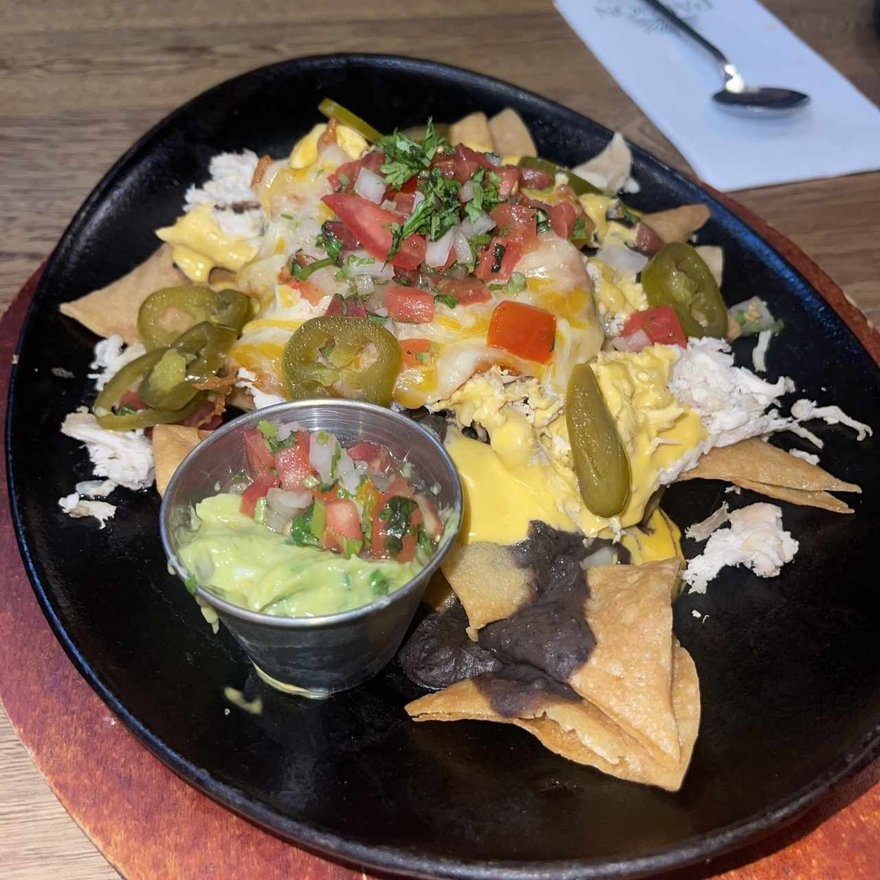 Nachos de pollo