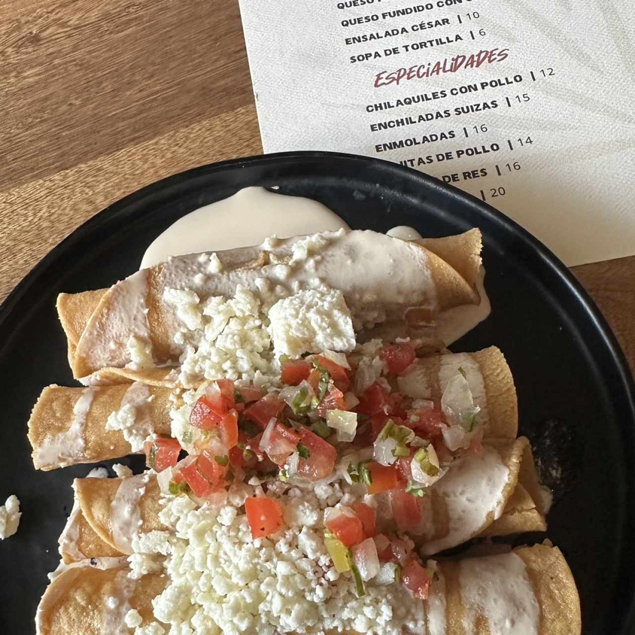 Tacos - Flautas de Pollo