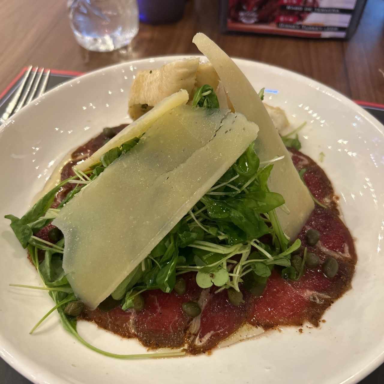 Carpaccio De Filete Ahumado