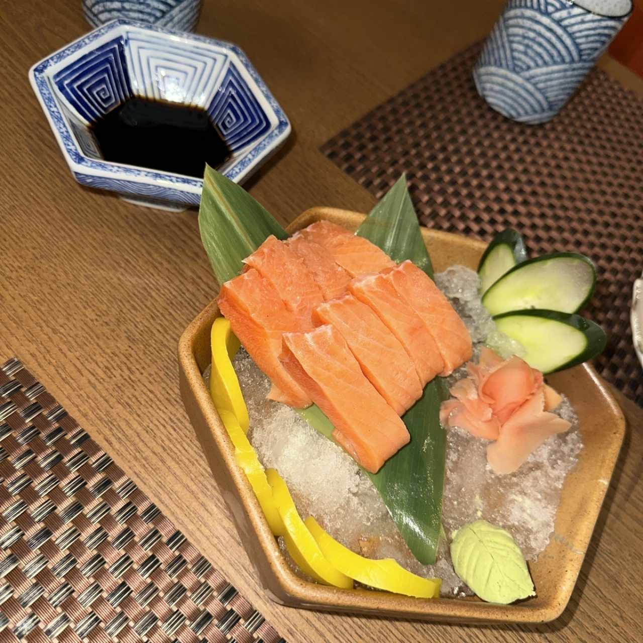 Sashimi salmón real ventresca