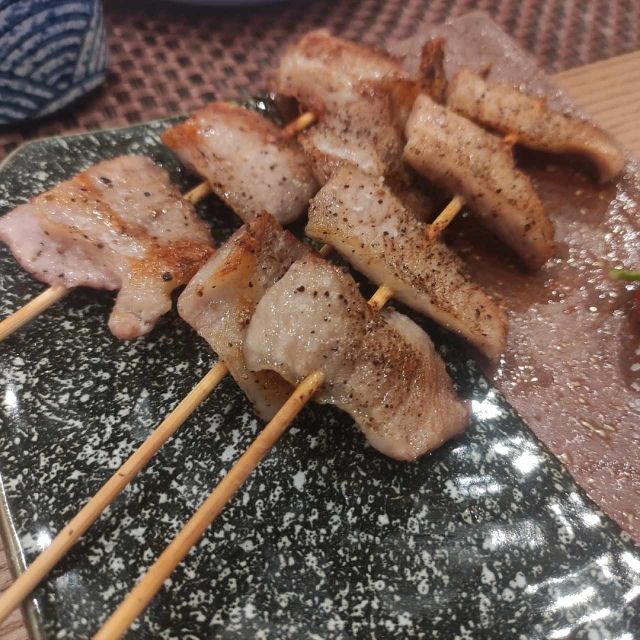 Brochetas - Brochetas de puerco