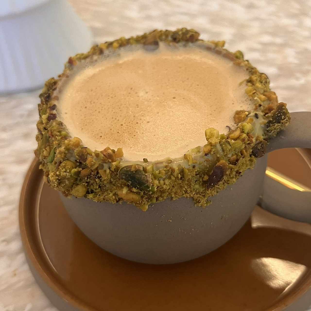 Cafe con pistaño