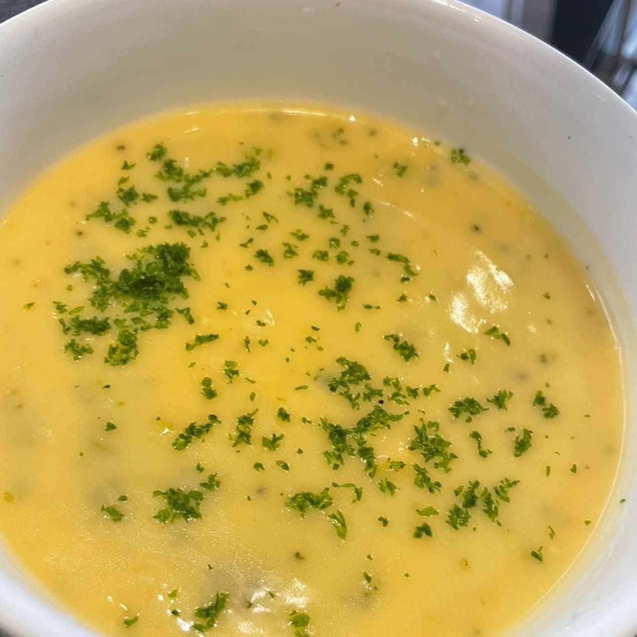 crema de brócoli