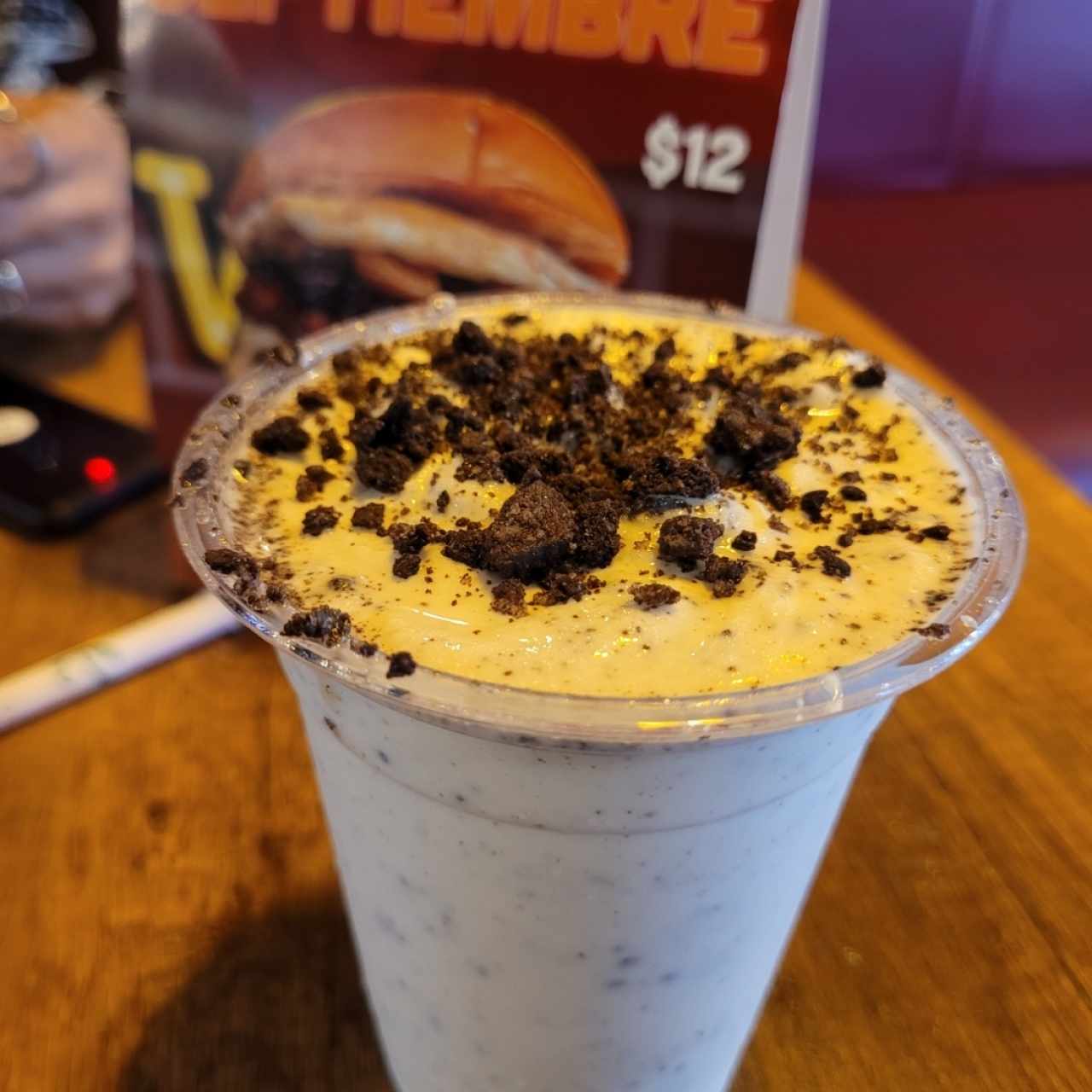 milkshake de galleta