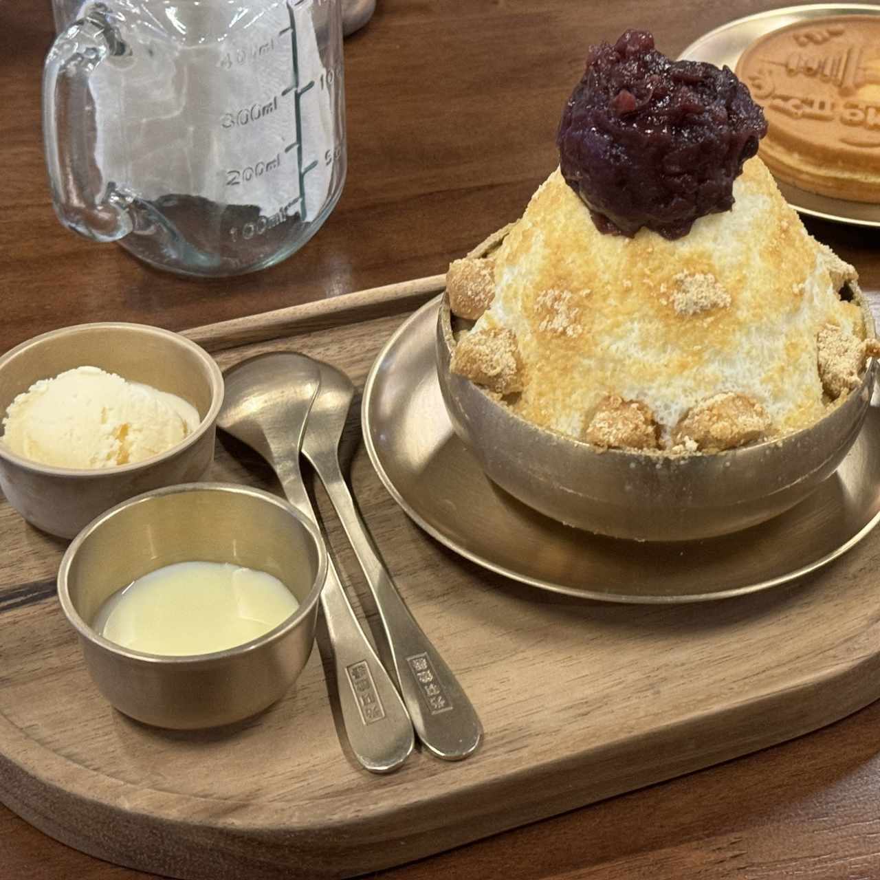 Bingsu red bean