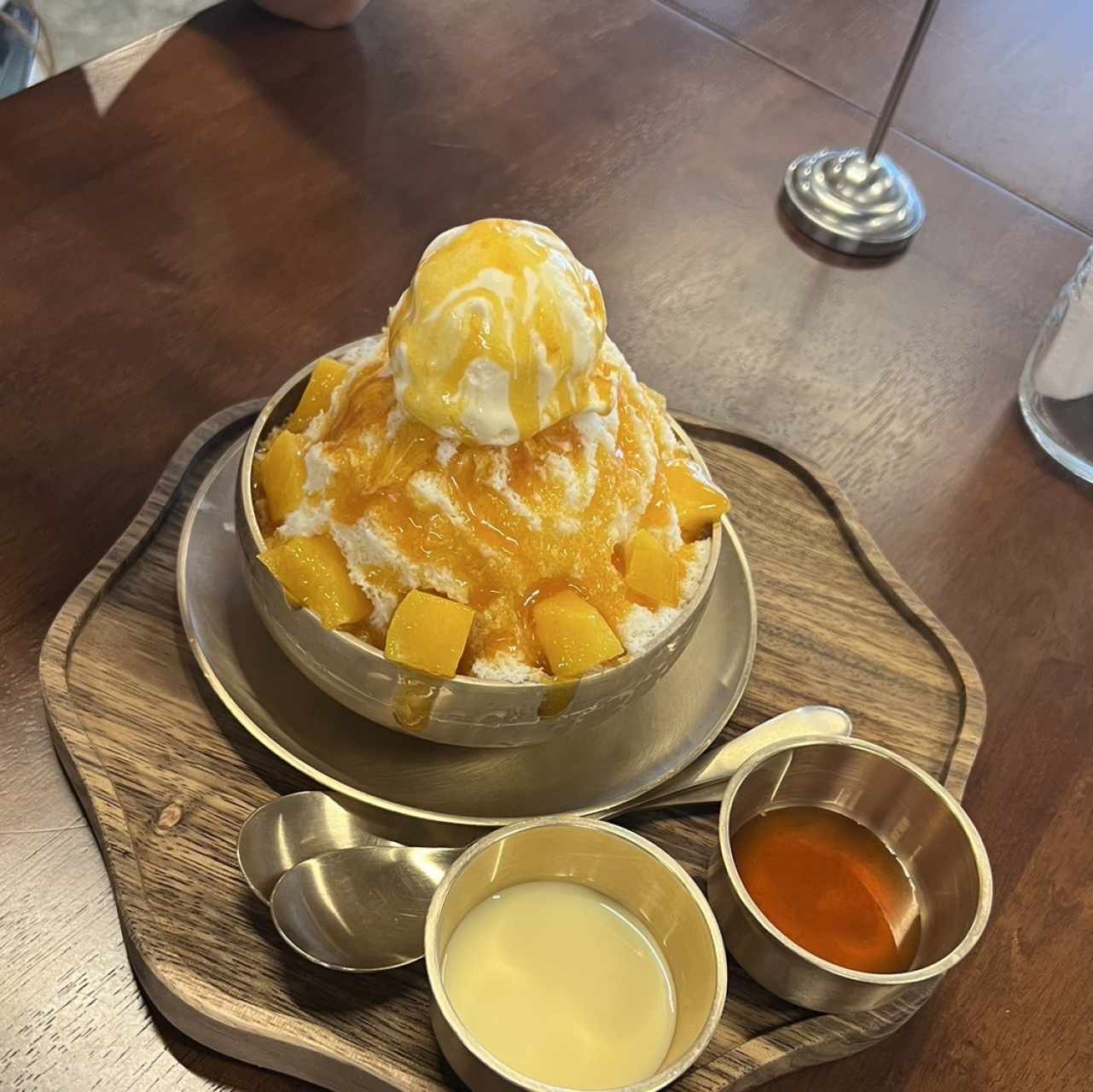 Bingsu de mango 