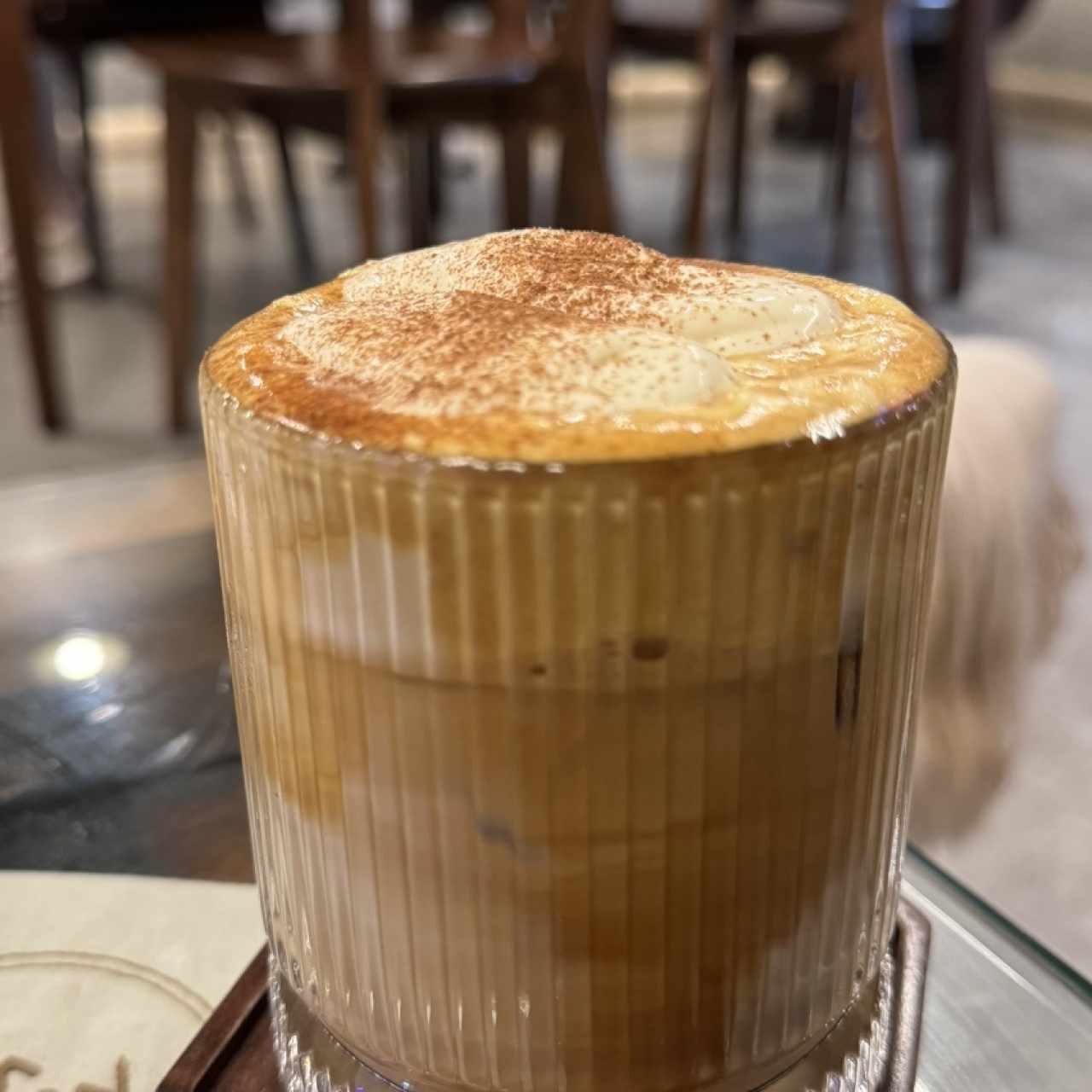 Maru cream almond latte 