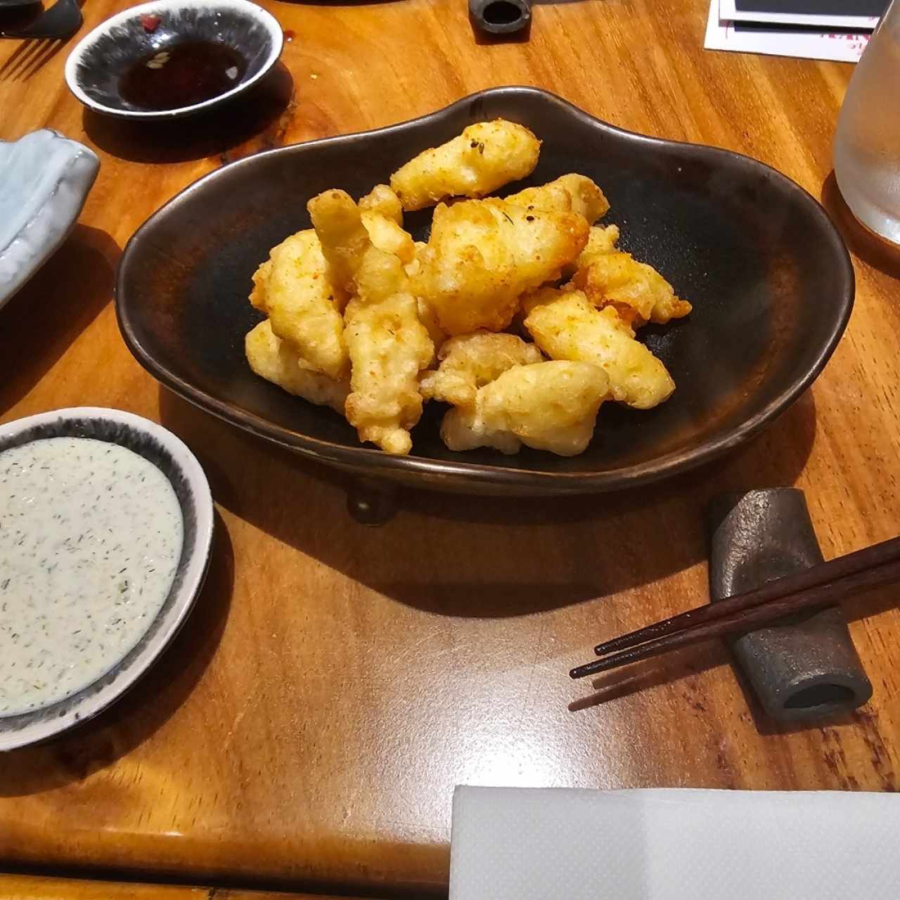 Small Plates - Seabass Tempura