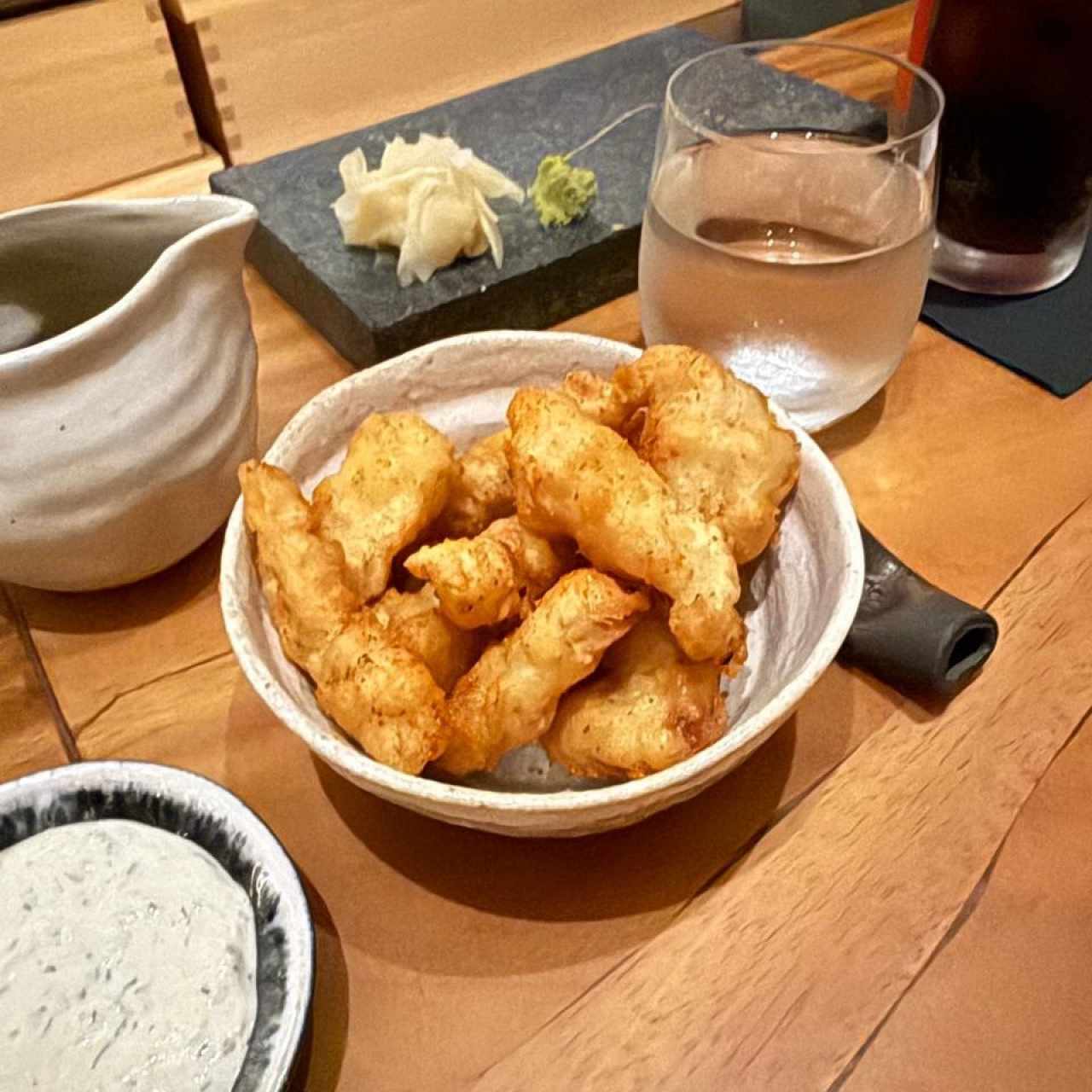 Small Plates - Seabass Tempura