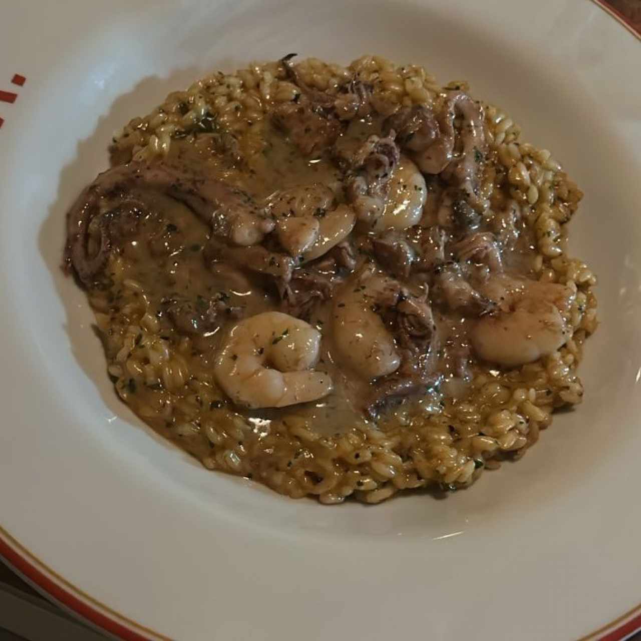 Risotto de mariscos