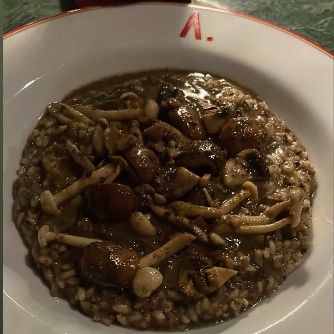 Risotto de hongos 