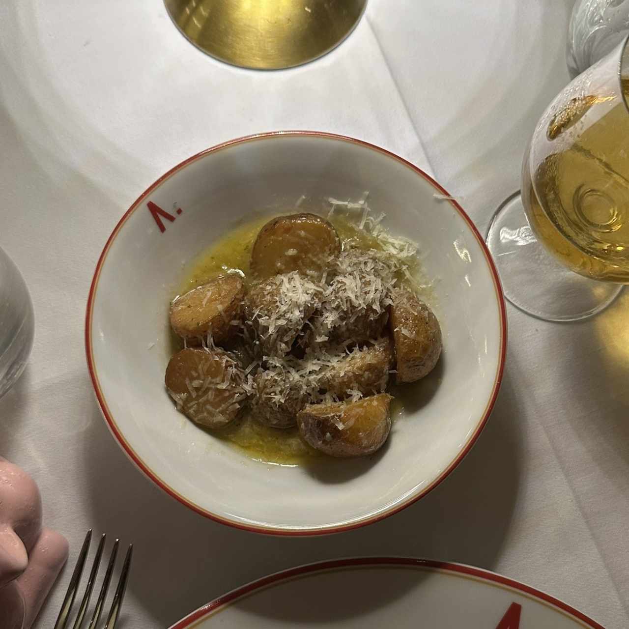 Patate con parmigiani