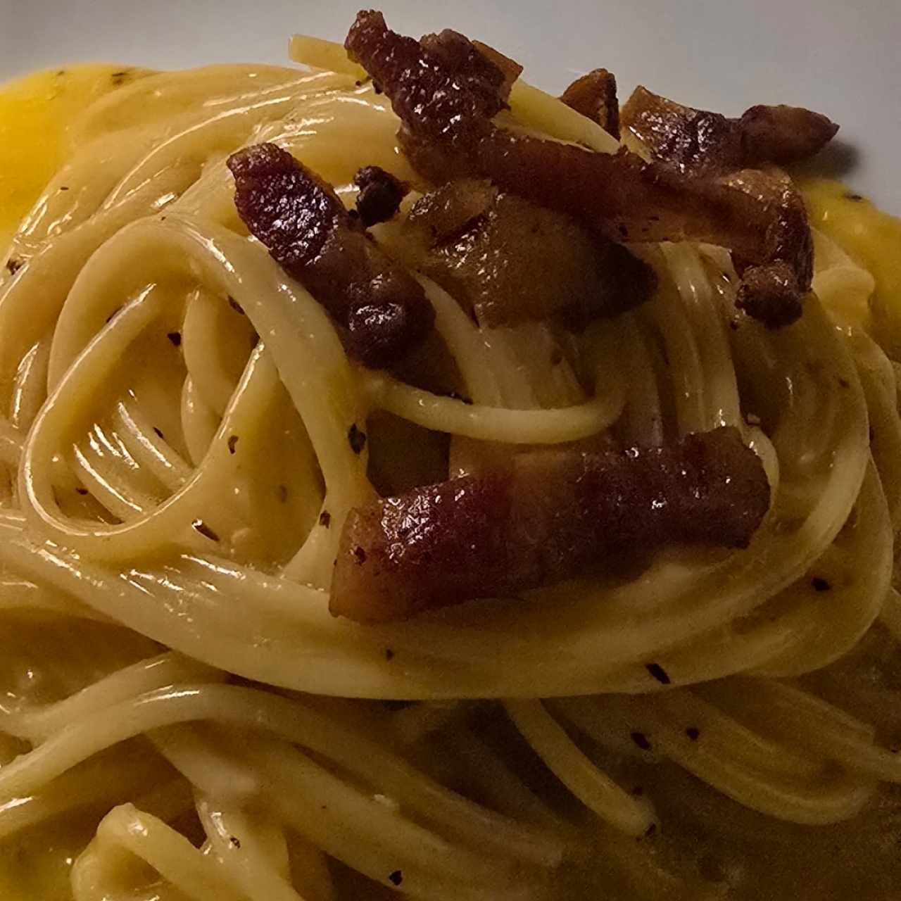 Espaguetis Carbonara