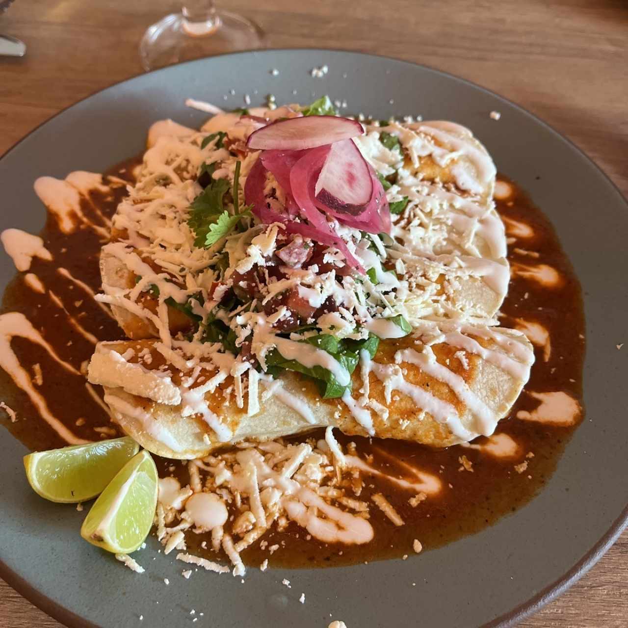 Enchiladas ahogadas