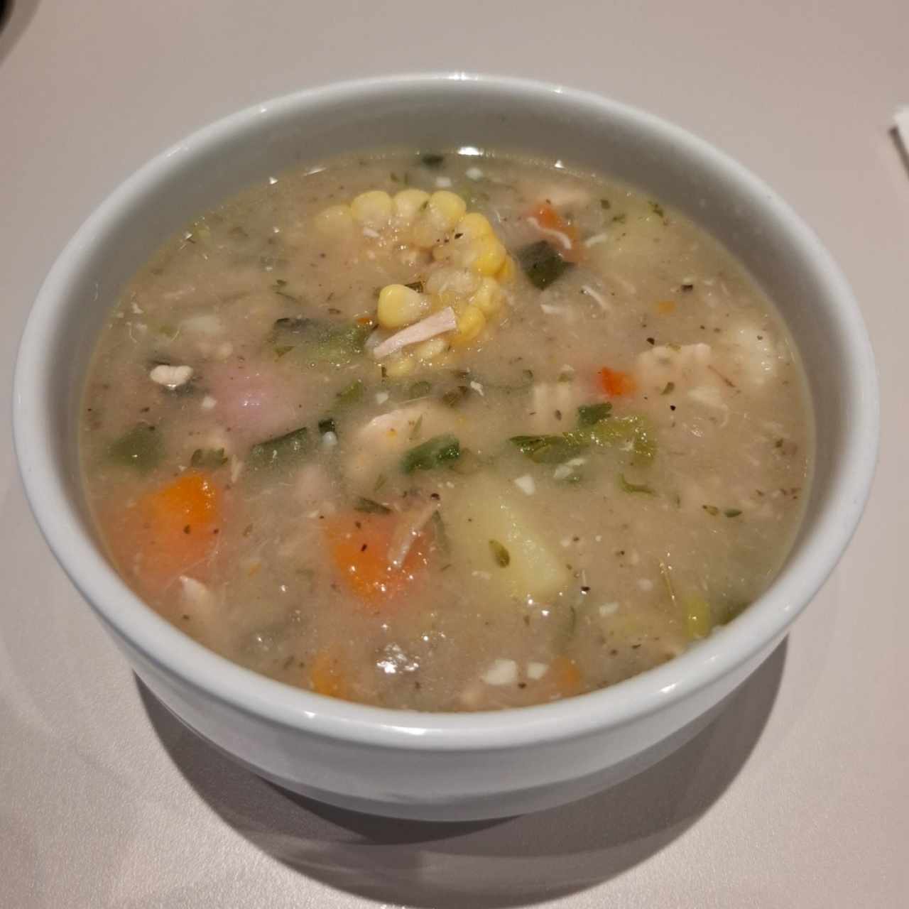 Sopa de pollo