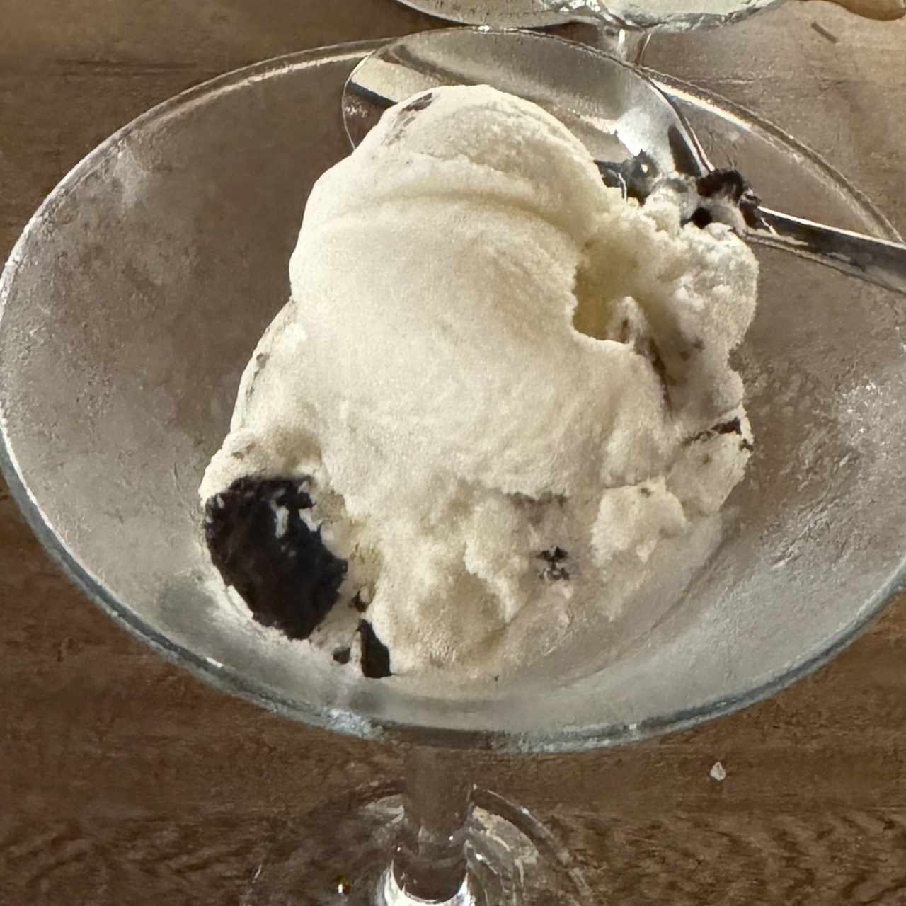 Copa helado de galleta