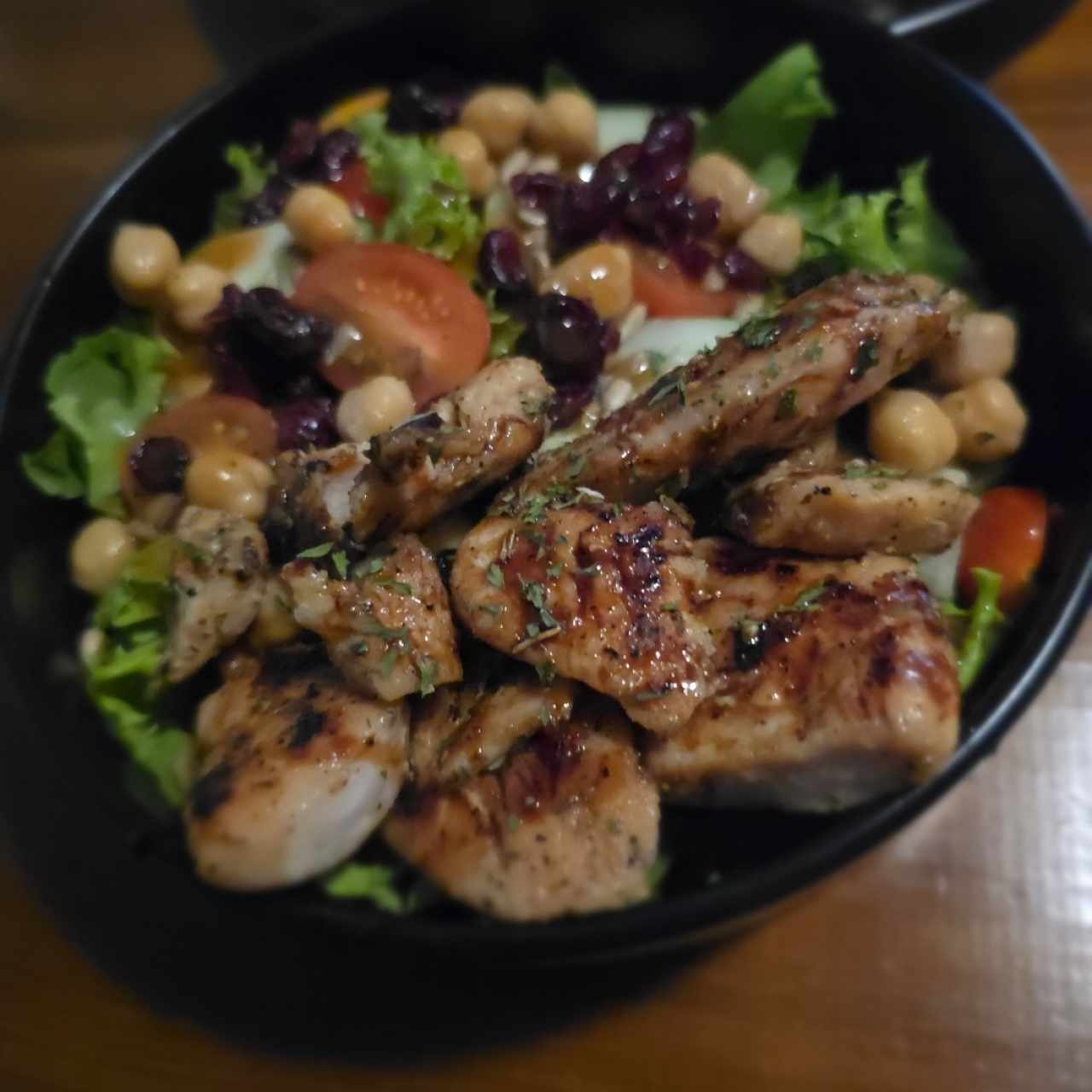 Ensalada con pollo