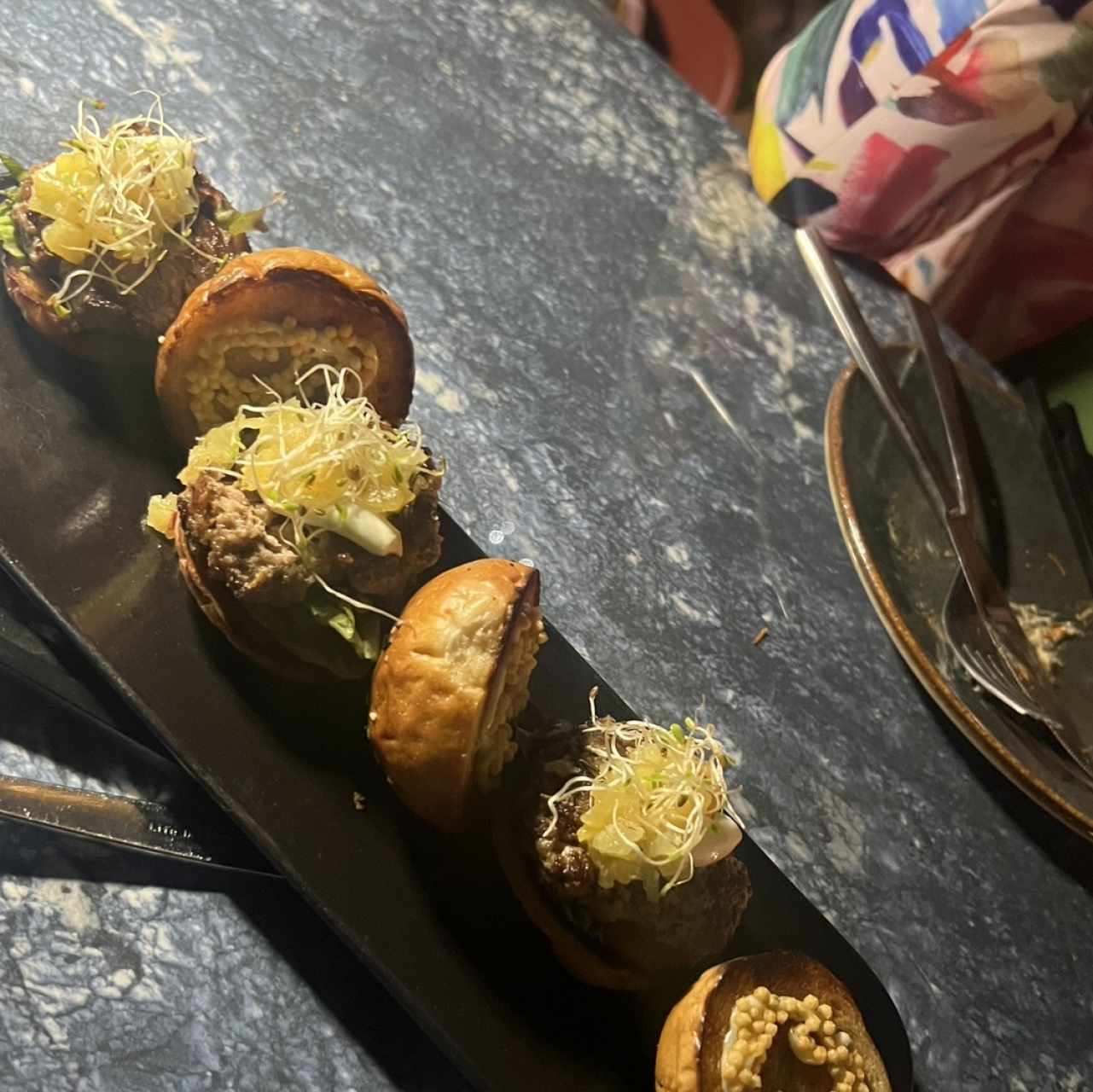 Mini hamburguesas 