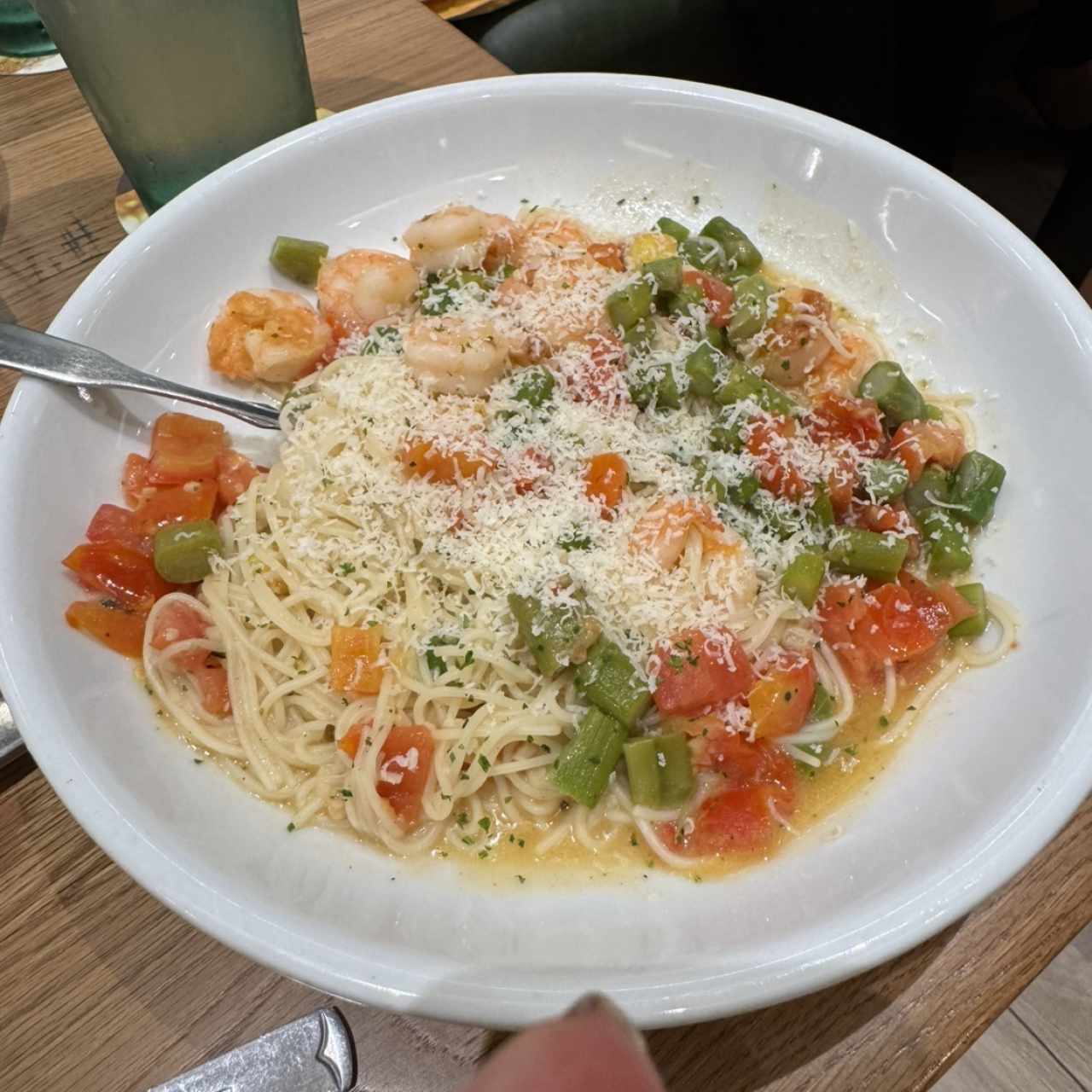 Shrimp scampi