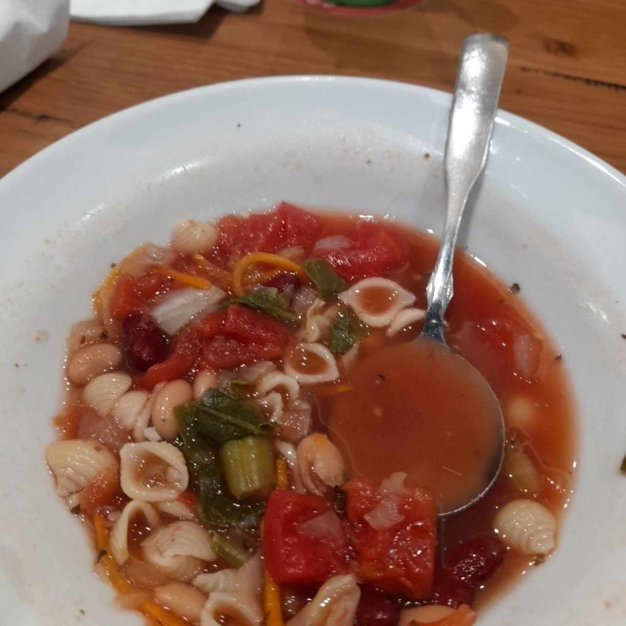 sopa minestrone