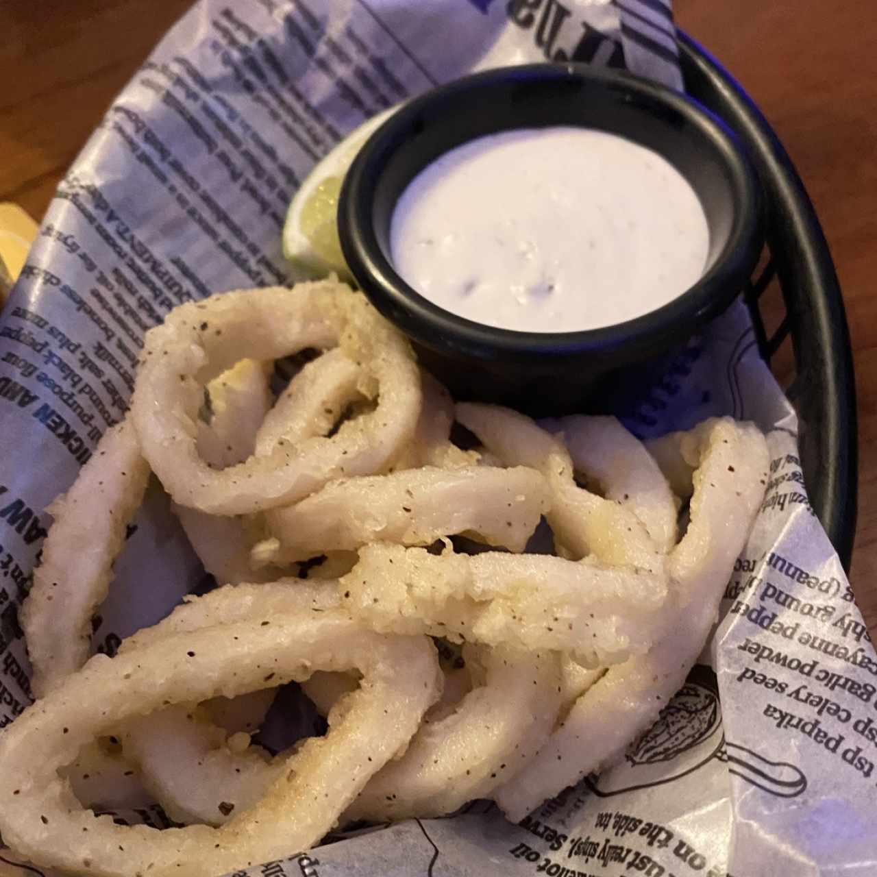 Calamares (entrada).